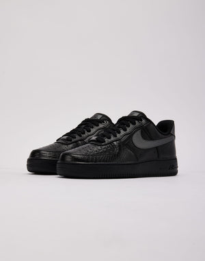 Nike Air Force 1 '07 'Triple Black Croc'