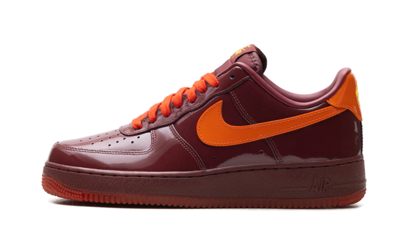 Nike Air Force 1 Low 'Patent Leather Dark Team Red'