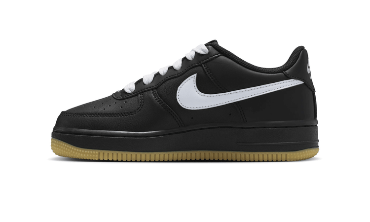 Nike Air Force 1 LV8 3 GS 'Black White Gum Light Brown'