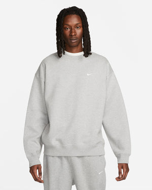 Nike Solo Swoosh Fleece Crewneck 'Grey'