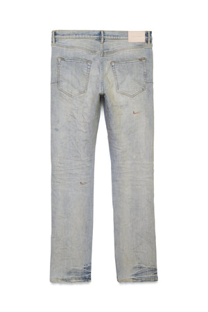 PURPLE BRAND Oil Repair Slim Straight 'Super Light Indigo'