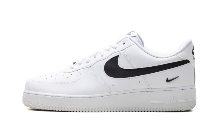 Nike Air Force 1'Nylon Swoosh - Black White'