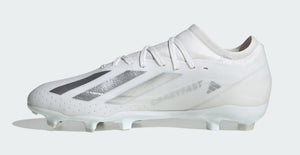 Adidas X Crazyfast League FG 'White Silver Metallic'