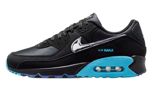 Nike Air Max 90 Premium 'Black Gamma Blue Ice Chrome'
