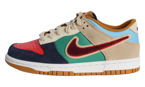 Nike Dunk Low GS 'Midnight Navy Noise Green'